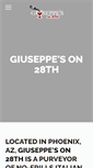 Mobile Screenshot of giuseppeson28th.com